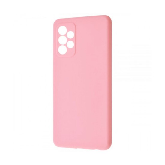 Capa de Silicone para Samsung Galaxy A72 5G Rosa